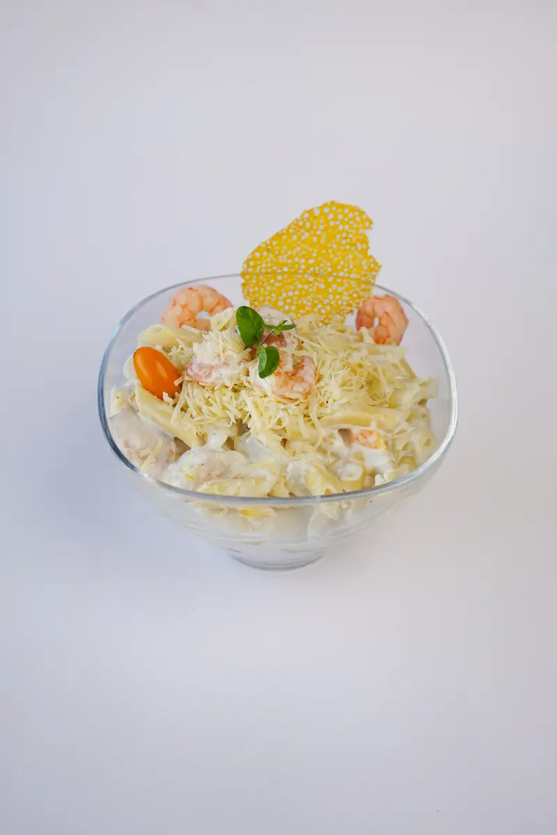 طاجن مكرونه بالسي فود | Seafood pasta casserole